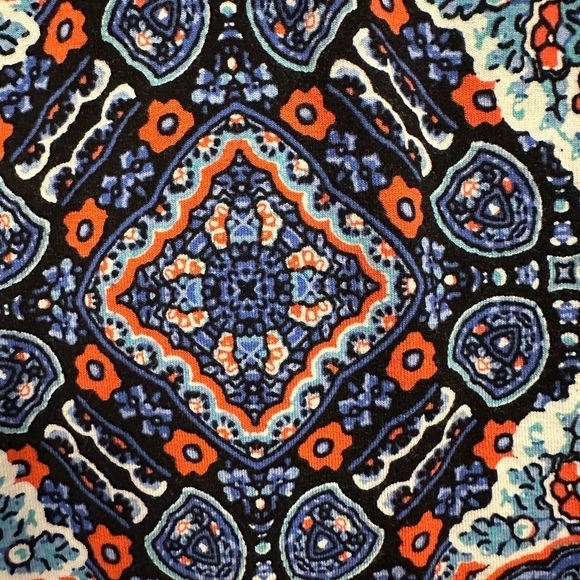 Artisan NY maxi skirt Large mixed media pull on White Lotus Boho Hippie - Picture 2 of 9